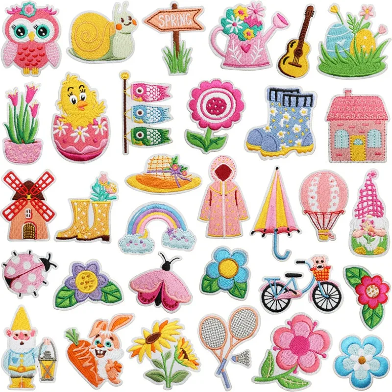 10/20PCS Bulk Spring Theme Emb - Embroidery Lady Bug avis et prix