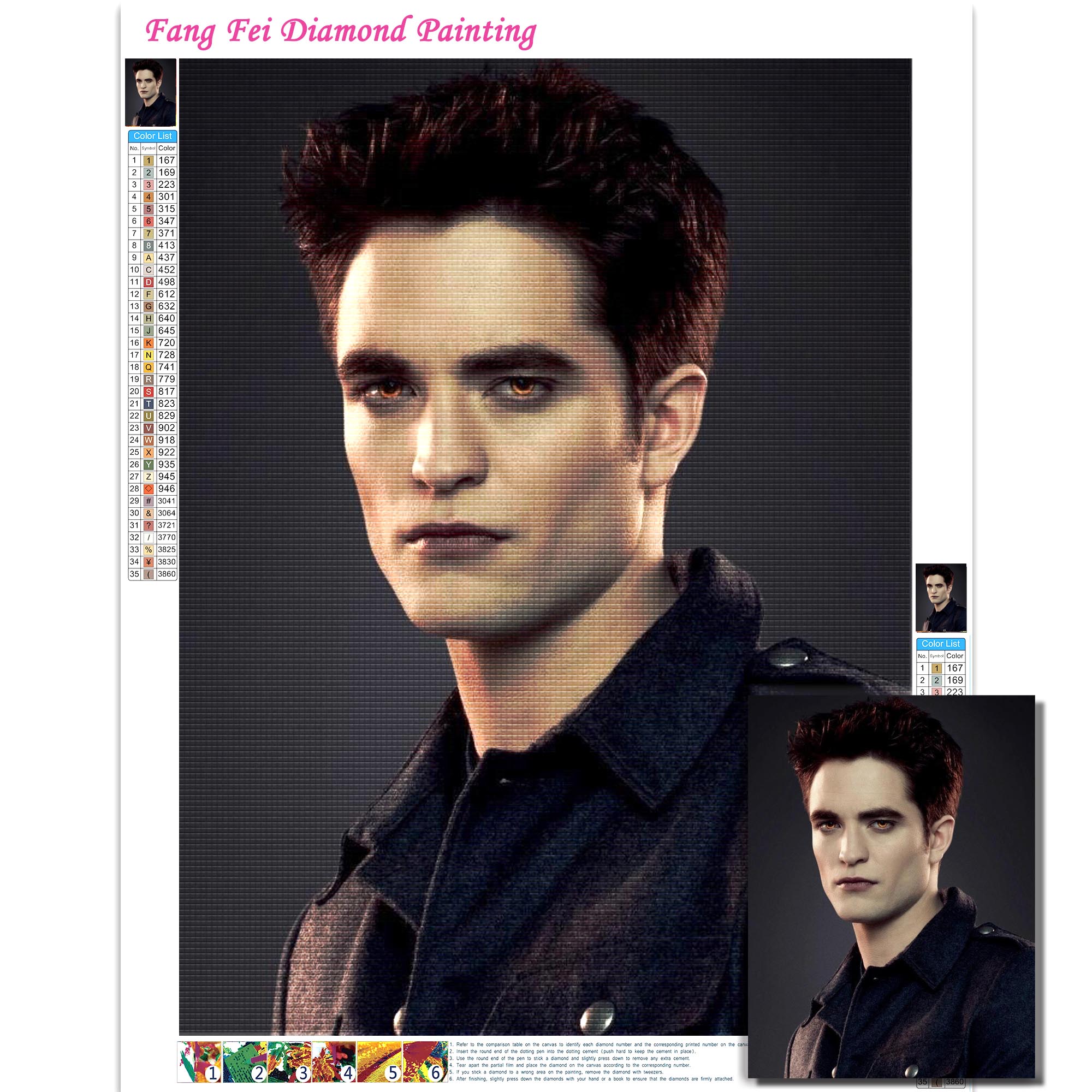 The Twilight Saga Movie Diamon - Embroidery Lovers avis et prix