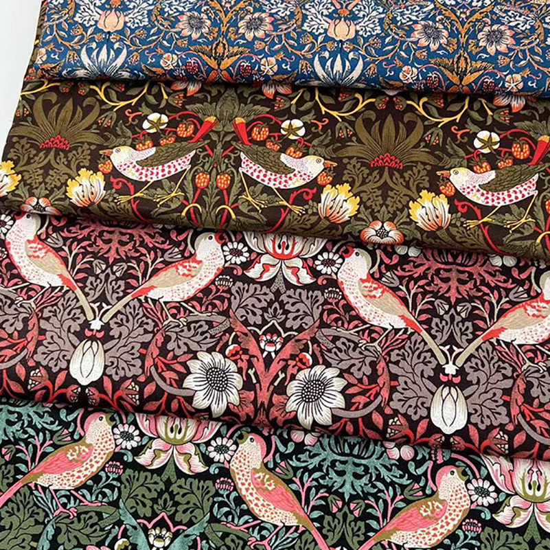 Strawberry Thief Birds William - Embroidery Pashmina avis et prix