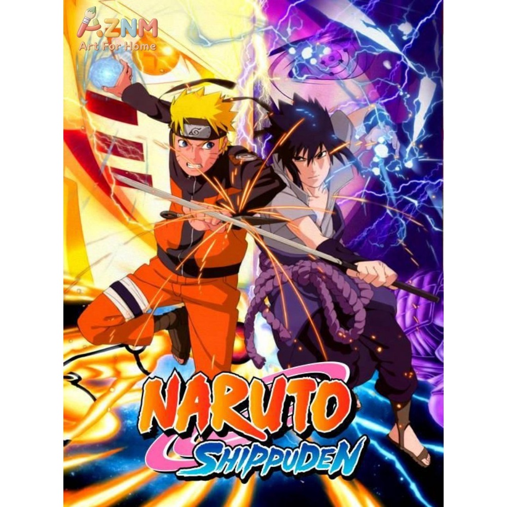 Frameless 1pc Naruto Class Sev - Embroidery Canvas avis et prix