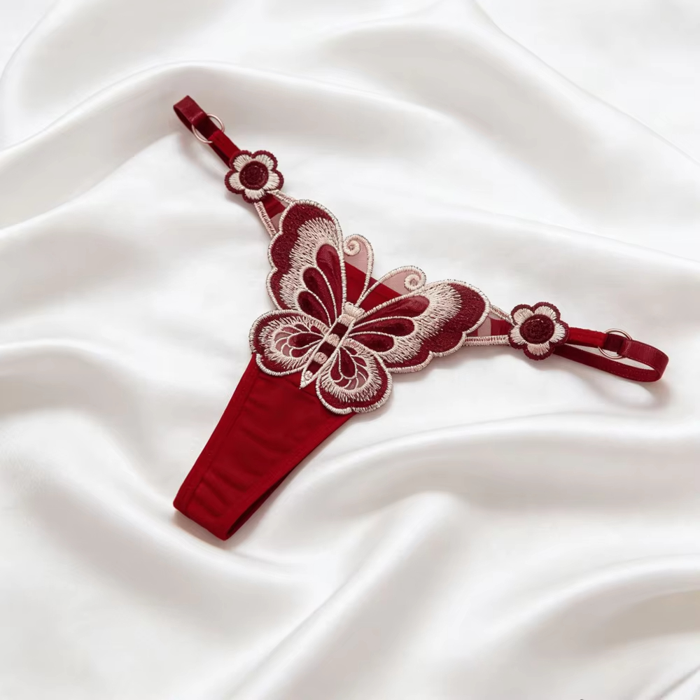Women's Thong Fashion Sexy Lac - Embroidery Fashion avis et prix