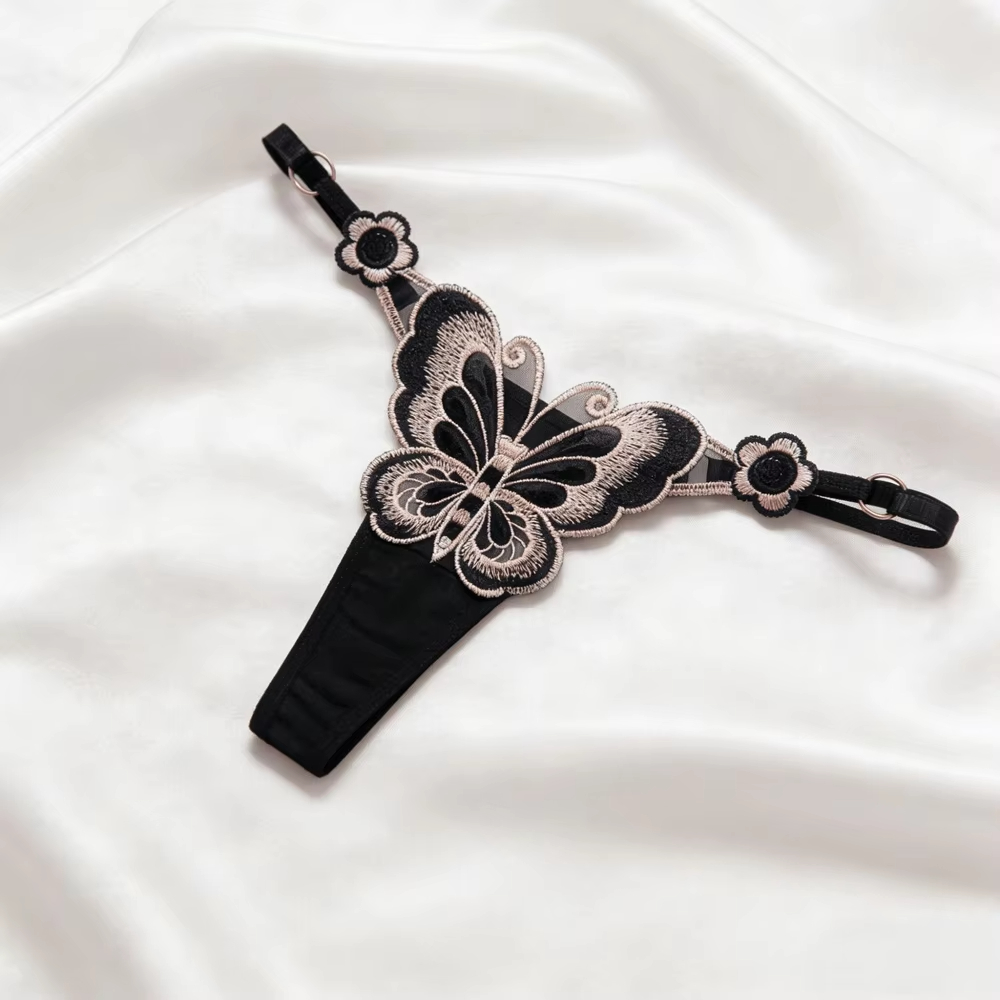 Women's Thong Fashion Sexy Lac - Embroidery Fashion avis et prix