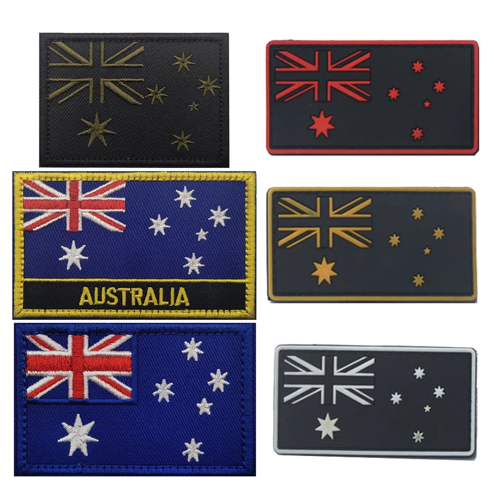 Australia Flags IR Reflective  - Embroidery In Australia avis et prix