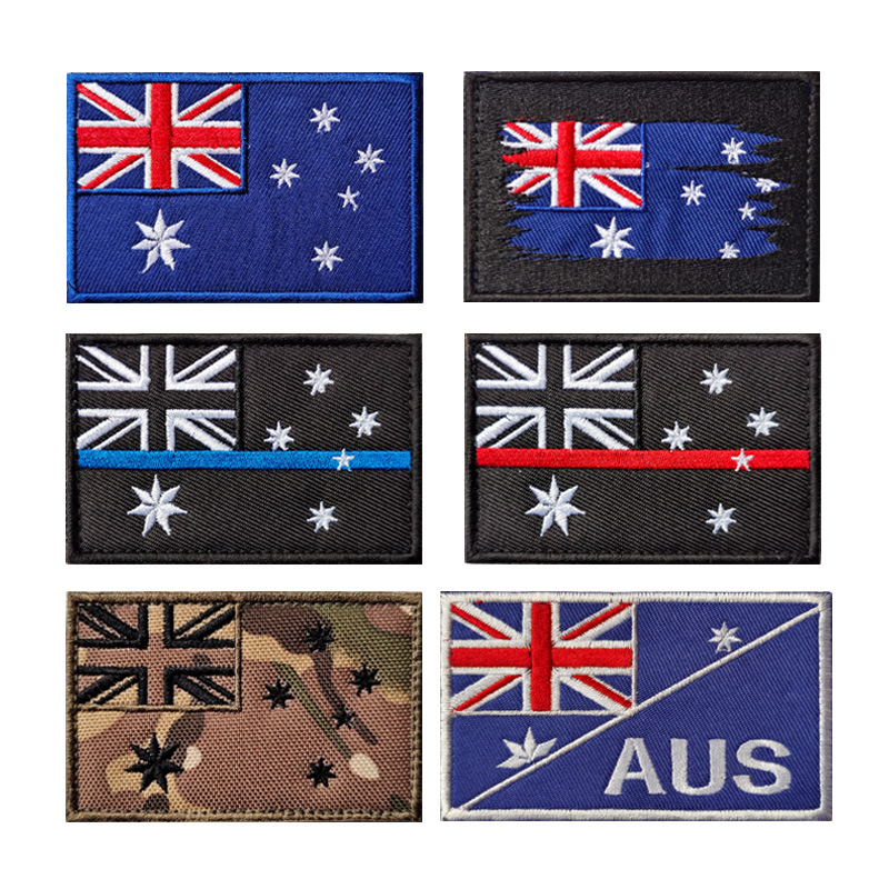 Australia Flags IR Reflective  - Embroidery In Australia avis et prix
