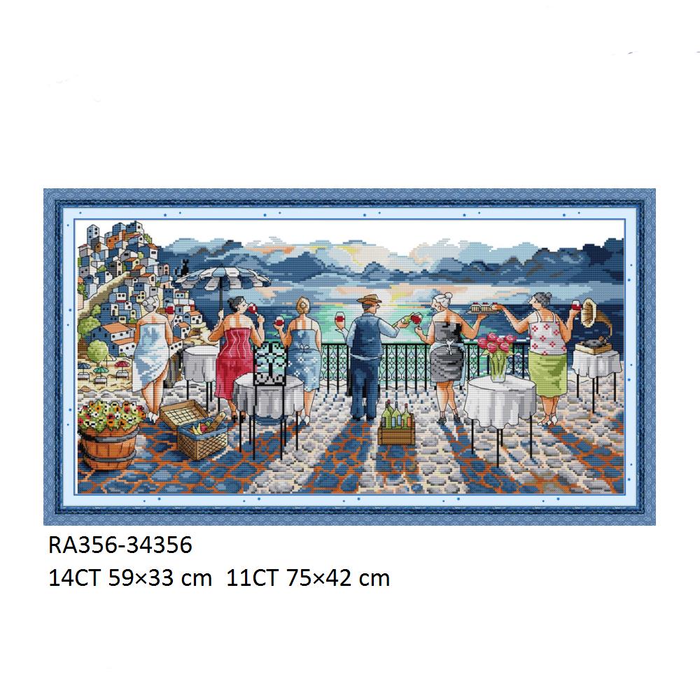 Cross Stitch Kits for Beach, F - Embroidery Lovers avis et prix