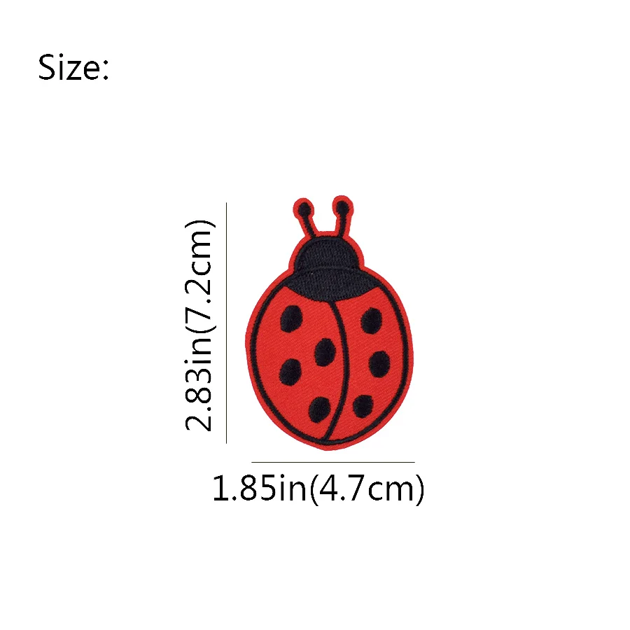 Patches for Clothes Iron on Ap - Embroidery Lady Bug avis et prix
