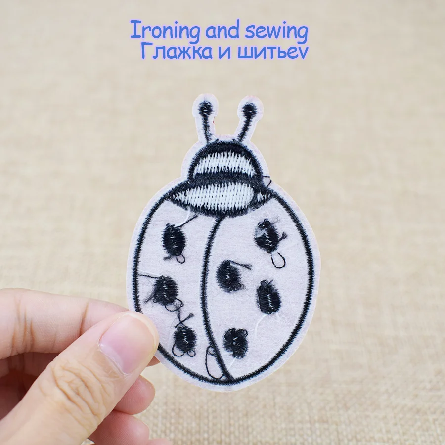 Patches for Clothes Iron on Ap - Embroidery Lady Bug avis et prix