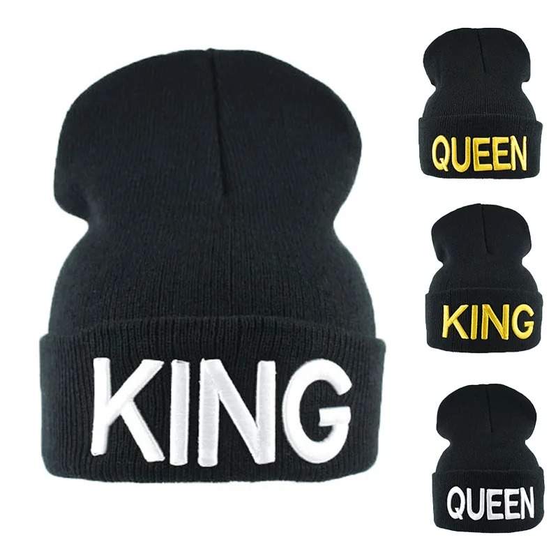 Hot KING QUEEN Letter Embroide - Embroidery Lovers avis et prix