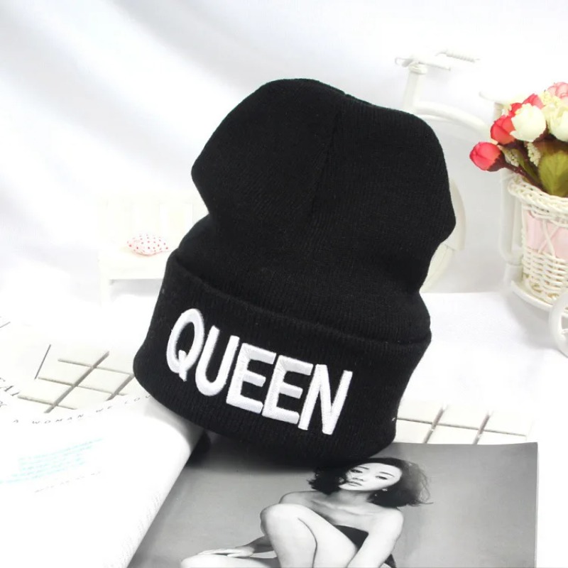 Hot KING QUEEN Letter Embroide - Embroidery Lovers avis et prix