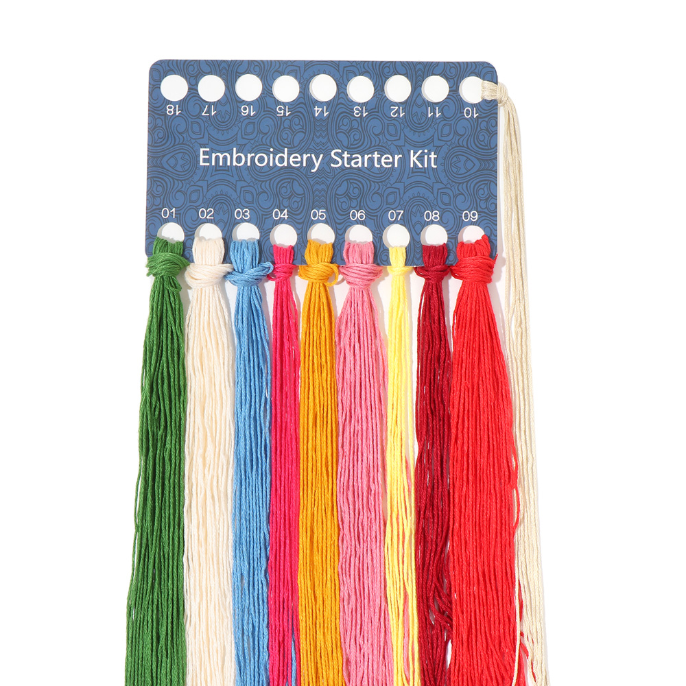 1Set DIY Embroidery Kit with F - Embroidery Pashmina avis et prix