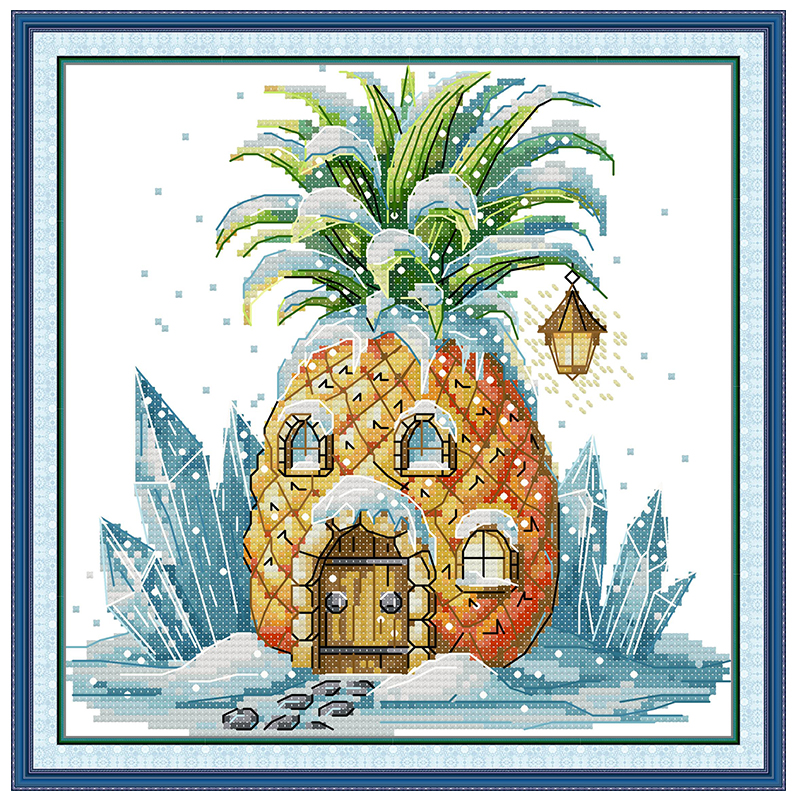 Fruit Hut Patterns Counted Cro - Embroidery Tas avis et prix