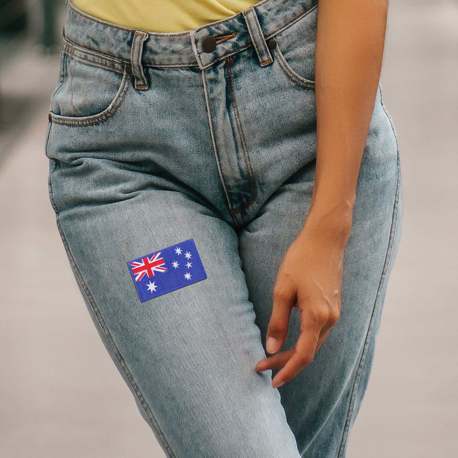 4Pcs Australia Flag Embroidery - Embroidery In Australia avis et prix