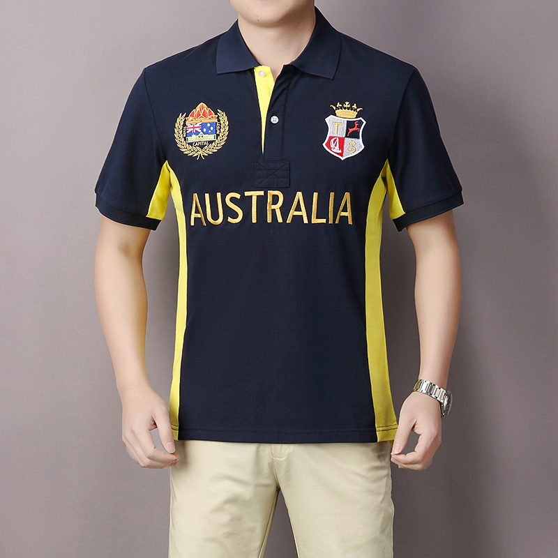 Men's Polo Shirt Australia Roy - Embroidery In Australia avis et prix