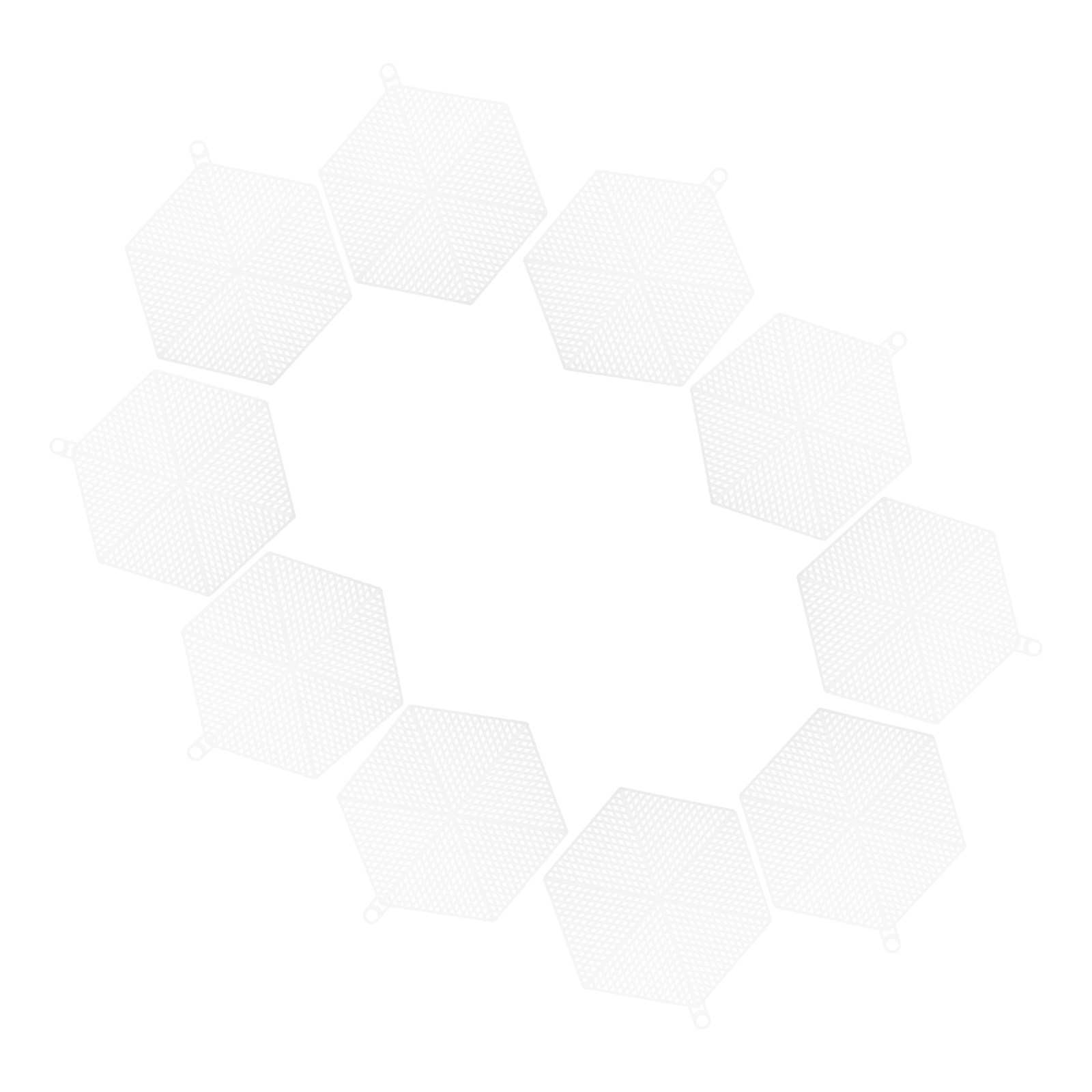 10Pcs 3D Embroidery Mesh Grid  - Embroidery Sheet avis et prix