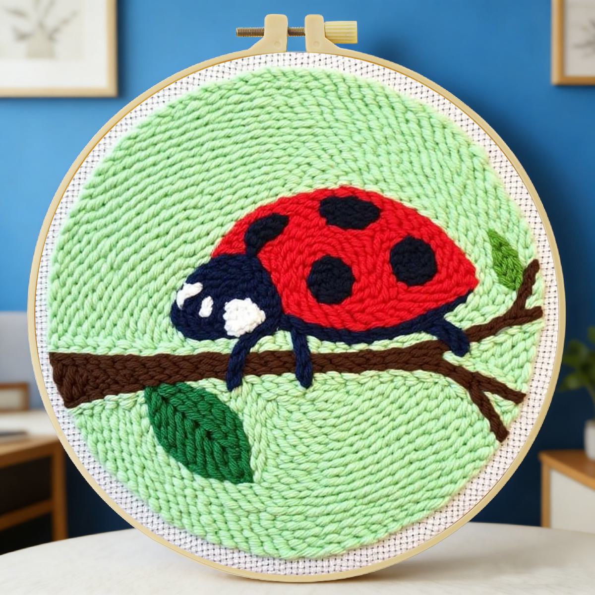 20X20CM/7.87inch Insect - Seve - Embroidery Lady Bug avis et prix