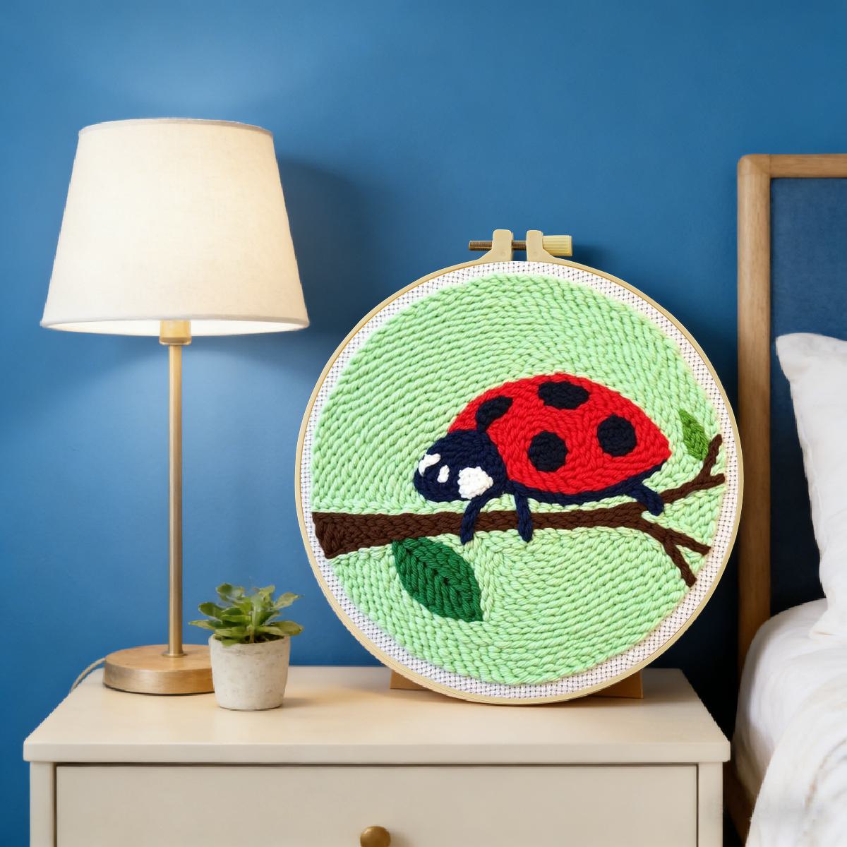 20X20CM/7.87inch Insect - Seve - Embroidery Lady Bug avis et prix