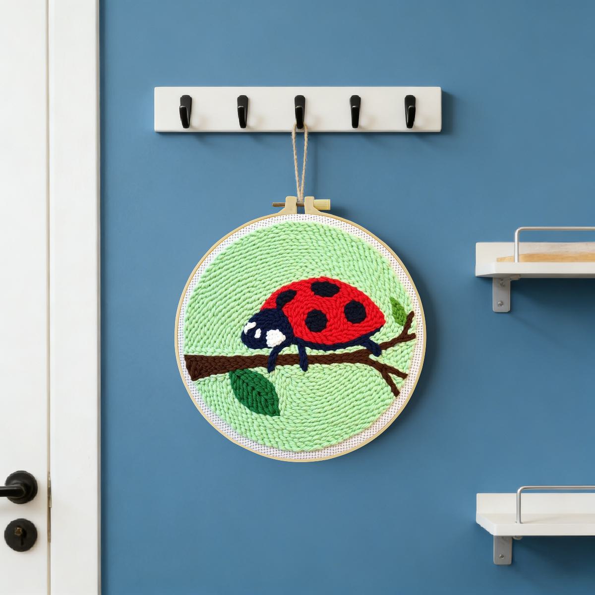 20X20CM/7.87inch Insect - Seve - Embroidery Lady Bug avis et prix