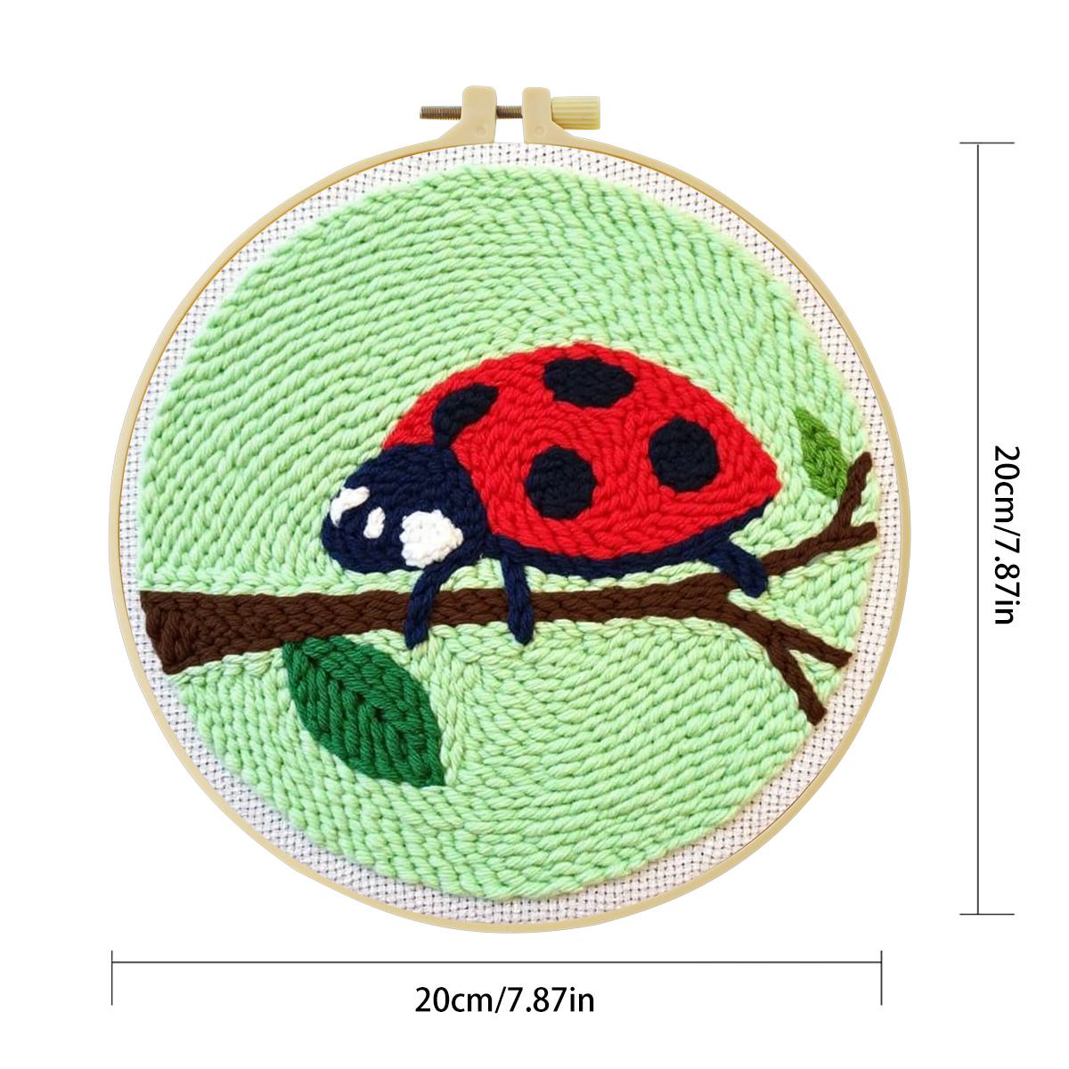 20X20CM/7.87inch Insect - Seve - Embroidery Lady Bug avis et prix