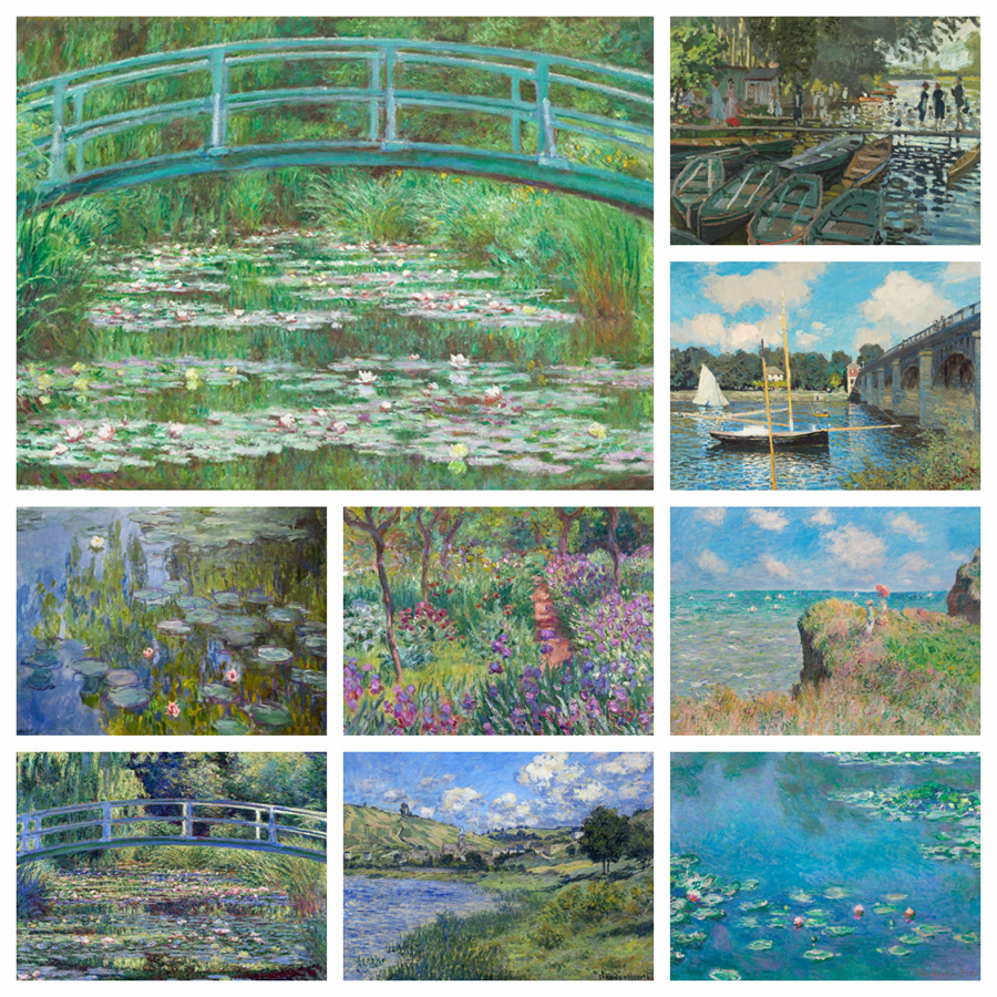 Artist Monet Famous Paintings  - Embroidery Artist avis et prix