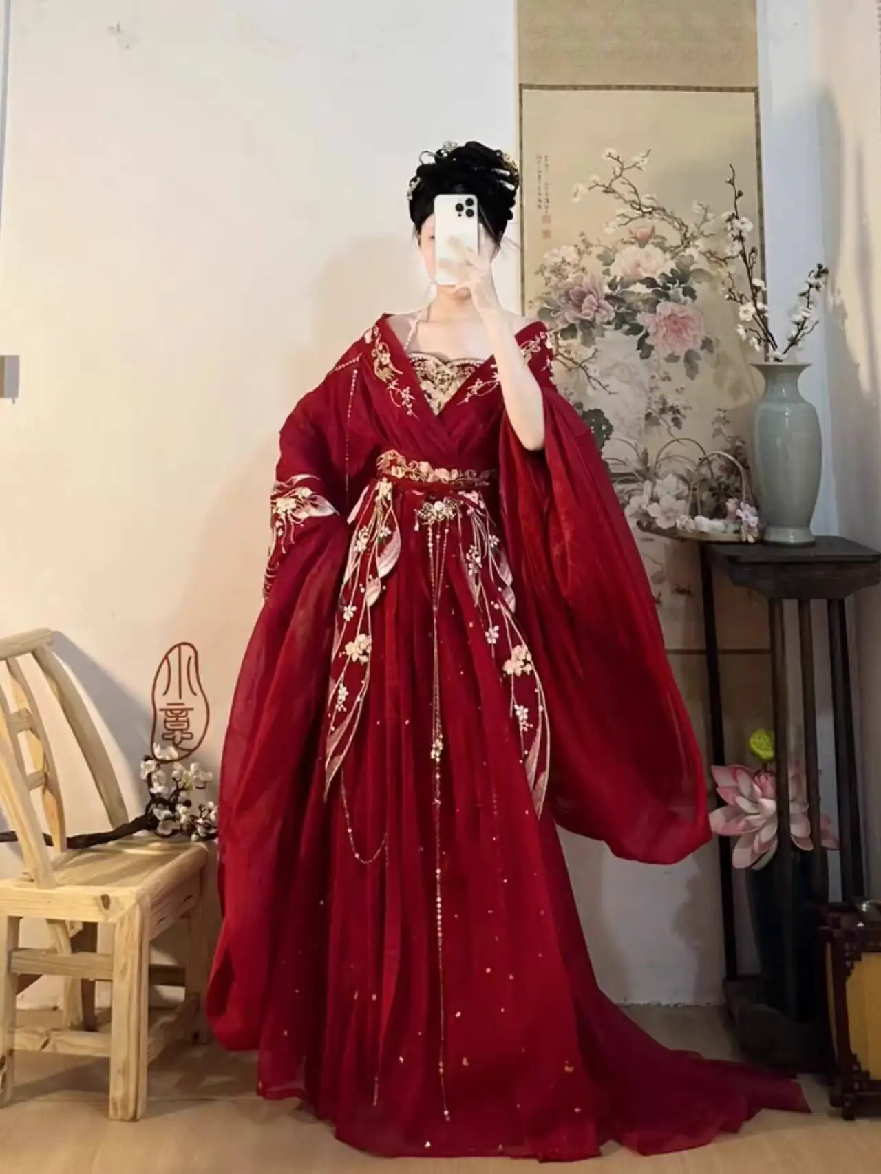 2025 hot Guofeng Goddess Of Fl - Embroidery Flower avis et prix