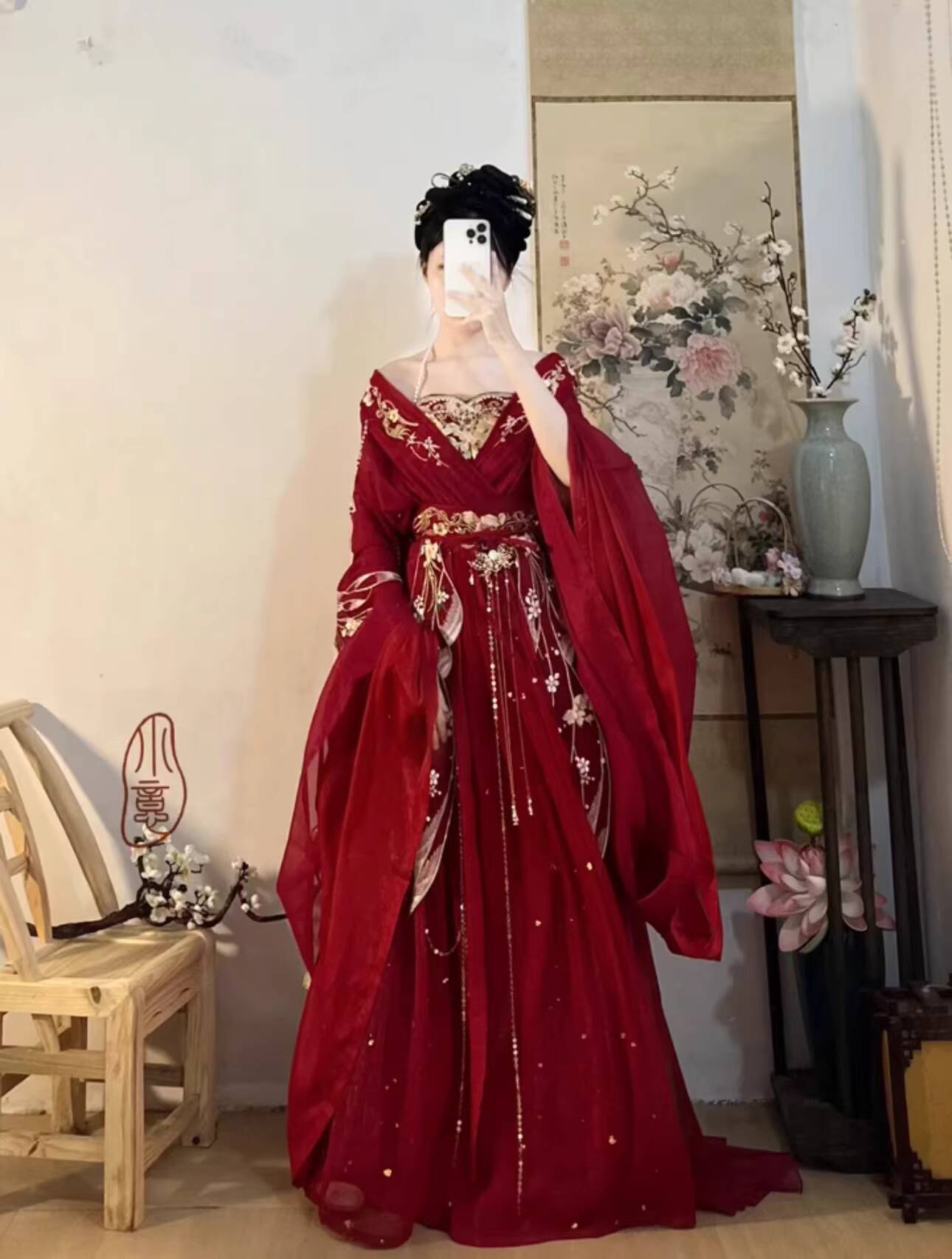 2025 hot Guofeng Goddess Of Fl - Embroidery Flower avis et prix