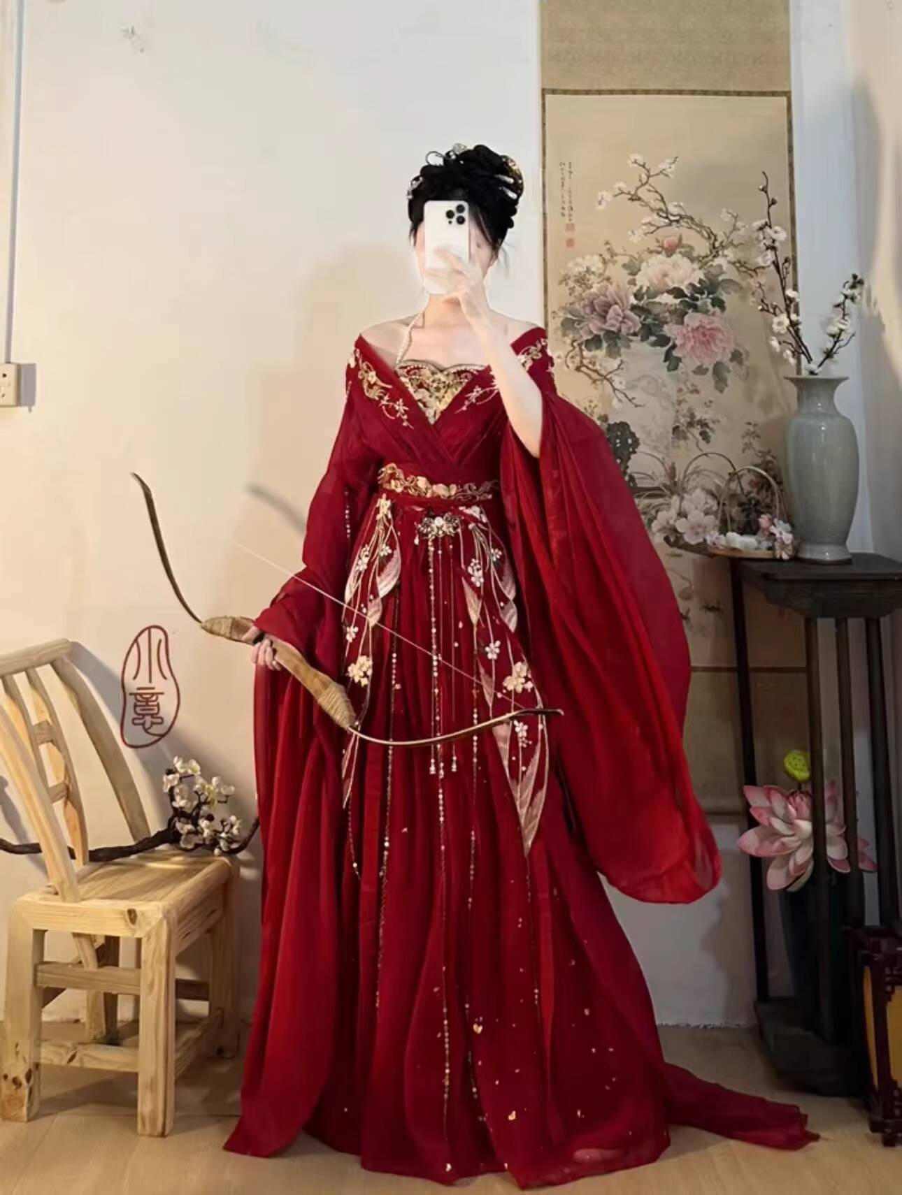 2025 hot Guofeng Goddess Of Fl - Embroidery Flower avis et prix