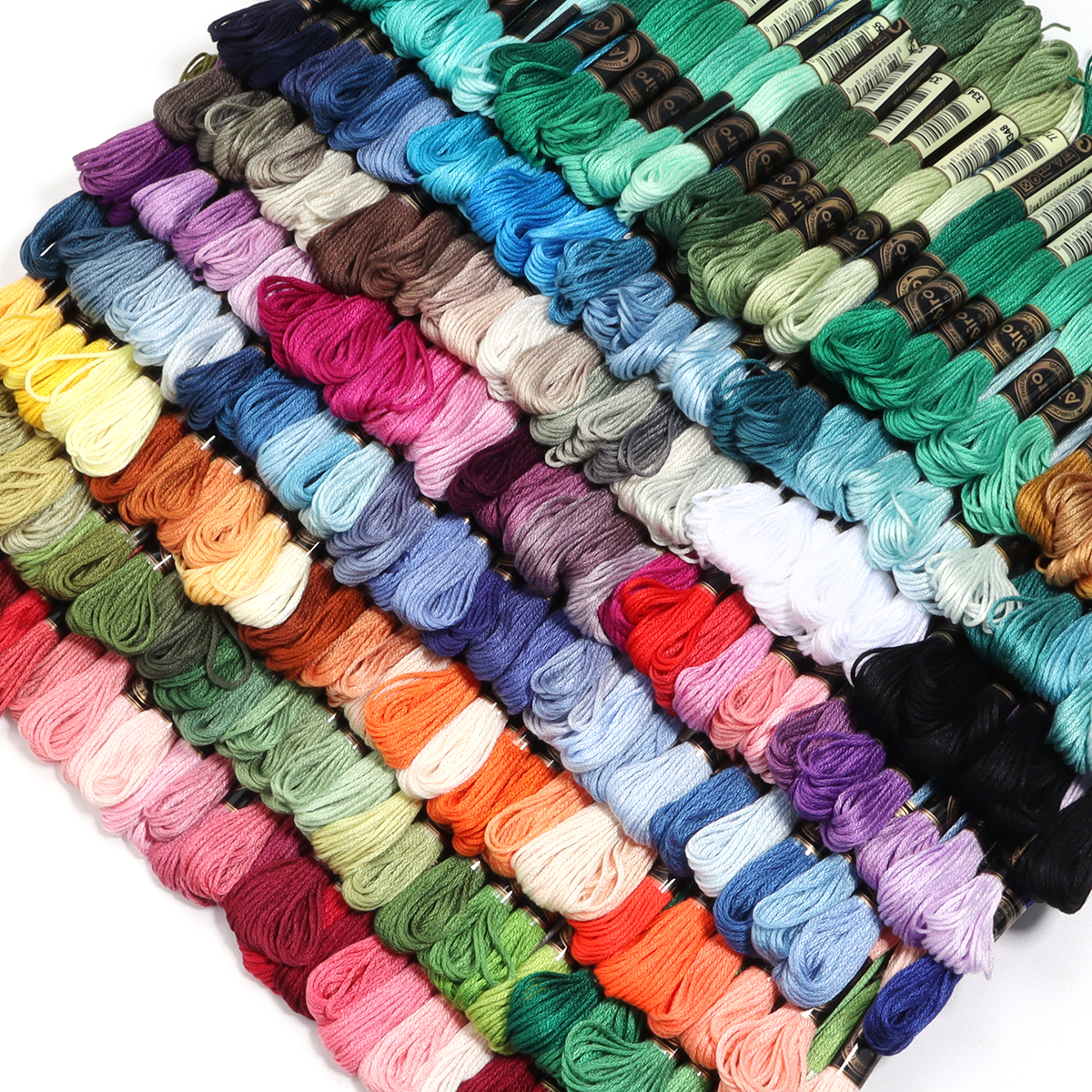 6Pcs/Lot Multicolor Polyester  - Embroidery Service avis et prix