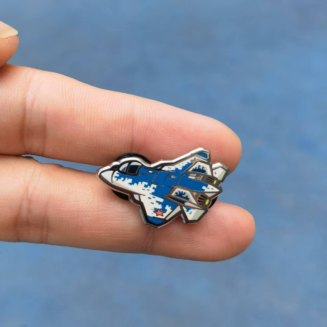 Original Chibi Airplane Badge  - Embroidery Legacy avis et prix