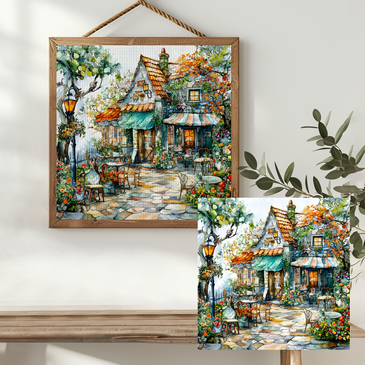 1pc 40X40CM/15.74inch Flower S - Embroidery Artist avis et prix