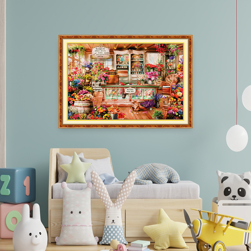 Joy Sunday Flower Shop Pattern - Embroidery Artist avis et prix