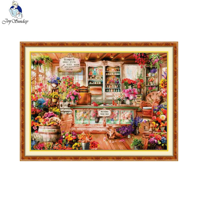 Joy Sunday Flower Shop Pattern - Embroidery Artist avis et prix