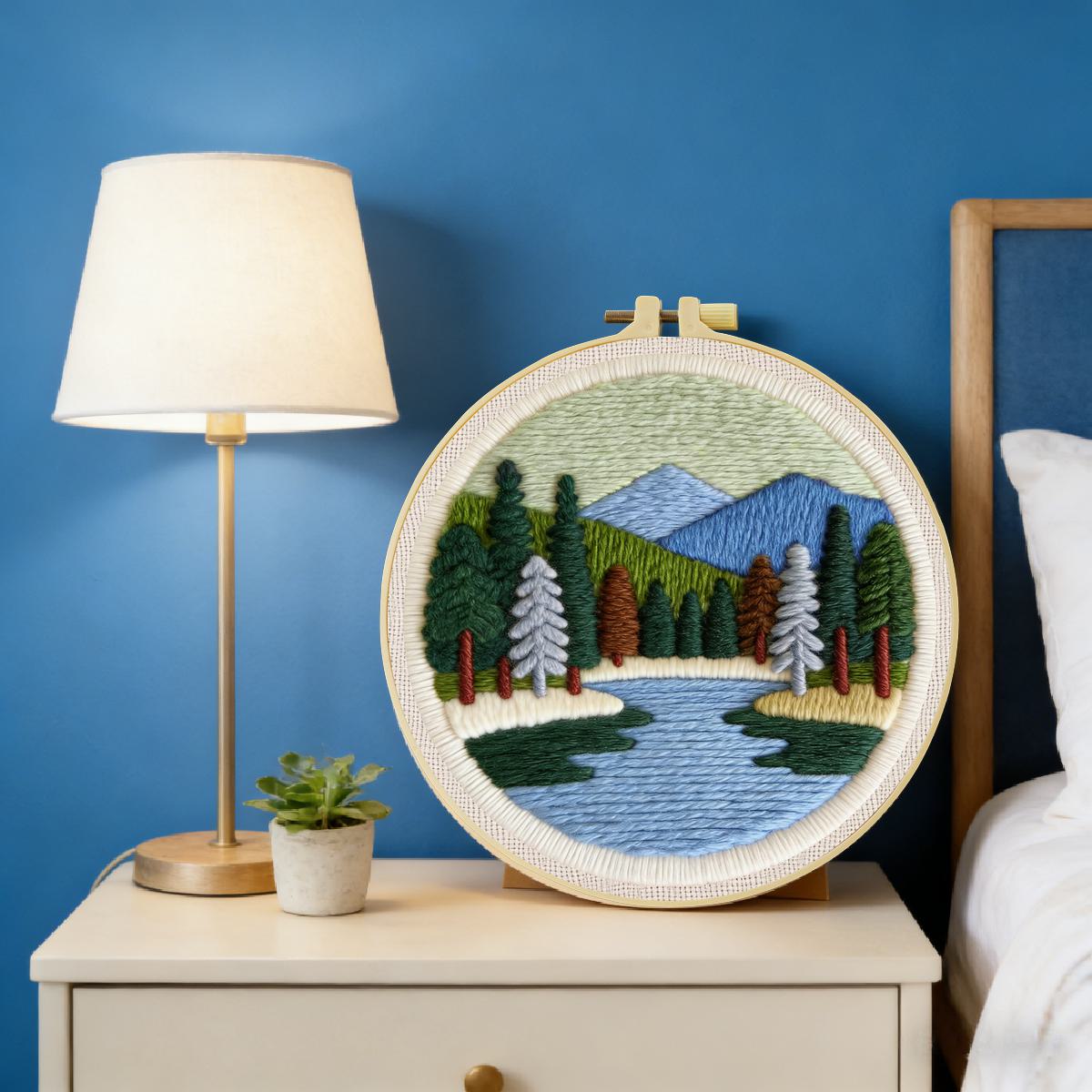 20X20CM/7.87inch Scenery Punch - Embroidery Artist avis et prix