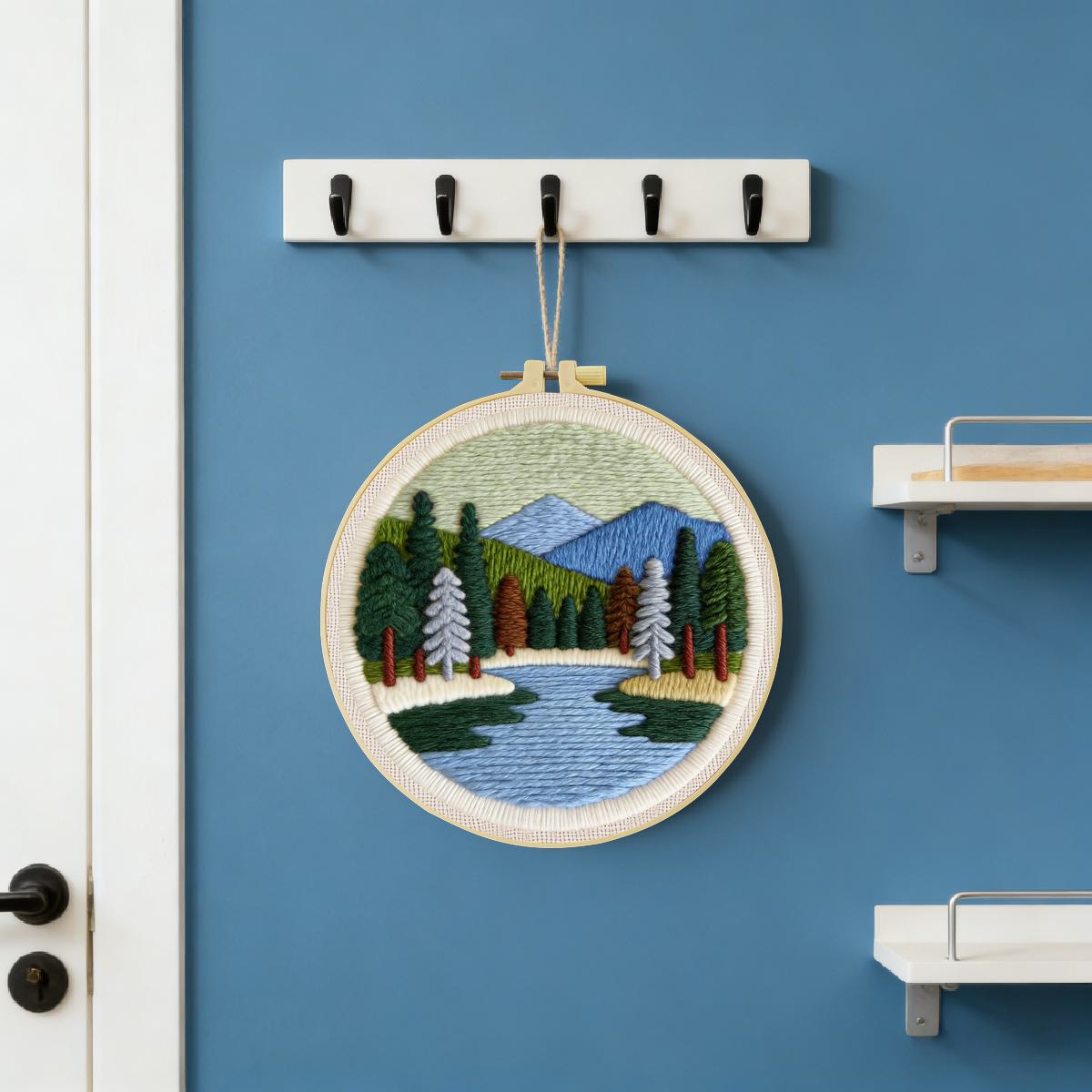 20X20CM/7.87inch Scenery Punch - Embroidery Artist avis et prix