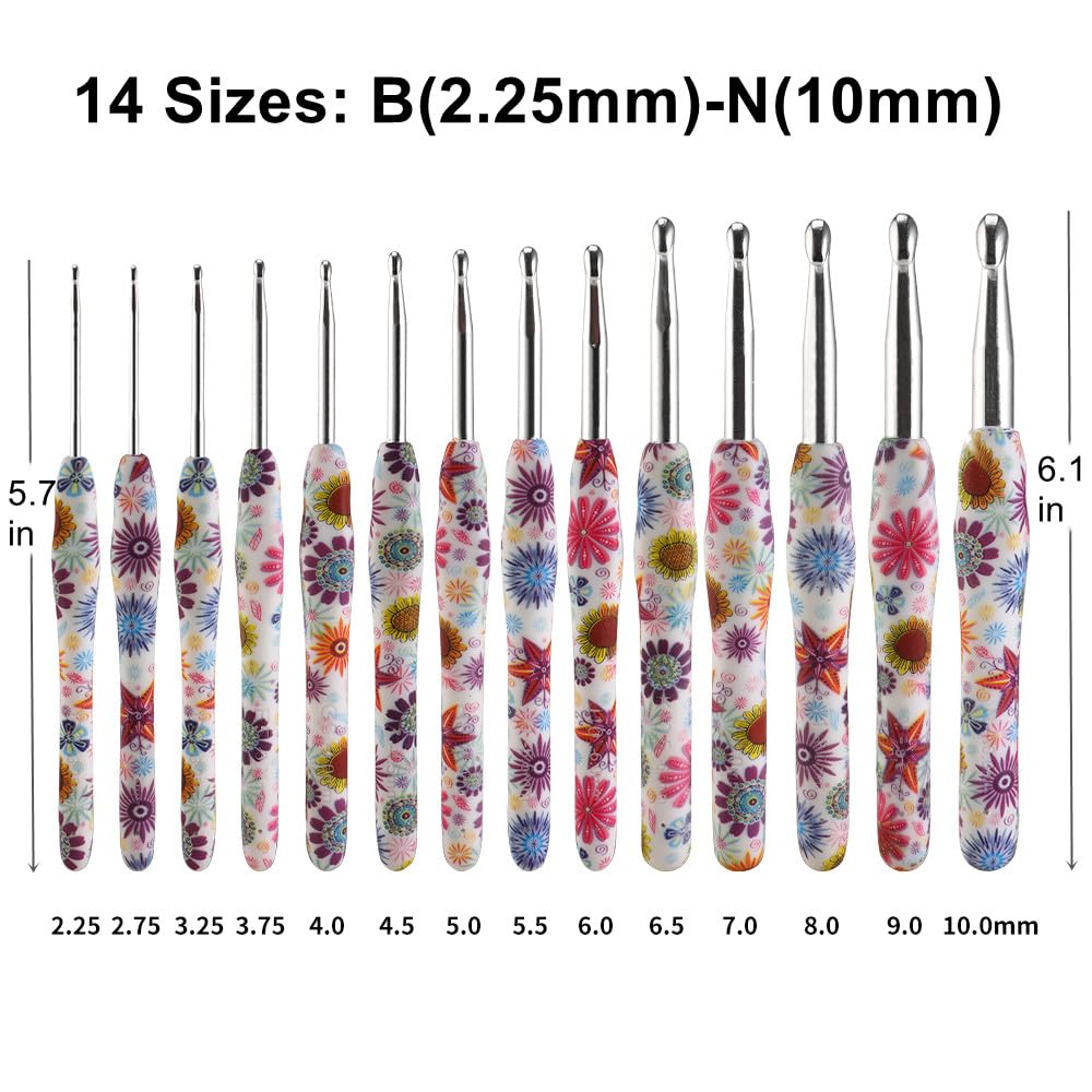 D&D 1pcs 2.25mm-10mm 14 Sizes  - Embroidery Lovers avis et prix