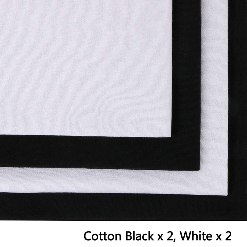 4 Pieces of Linen Fabric, Soli - Embroidery Canvas avis et prix