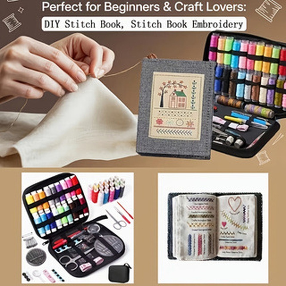 Embroidery Pattern Book With S - Needle Book Organizer avis et prix