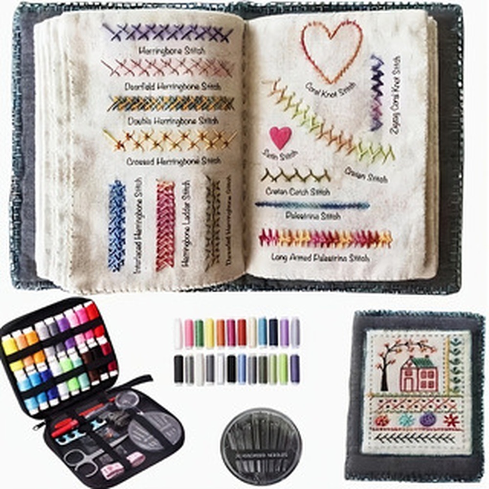 Embroidery Pattern Book With S - Needle Book Organizer avis et prix