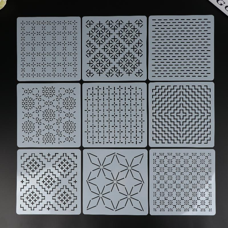 9/32Pcs Sashiko Embroidery Tem - Embroidery Service avis et prix