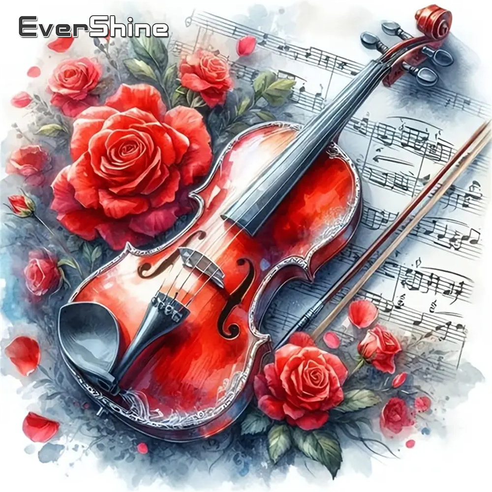 Evershine DIY Diamond Painting - Embroidery Rose Stitch avis et prix