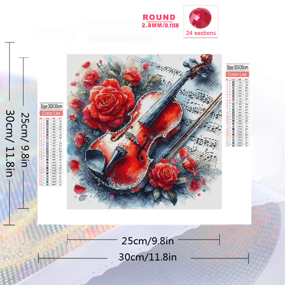 Evershine DIY Diamond Painting - Embroidery Rose Stitch avis et prix