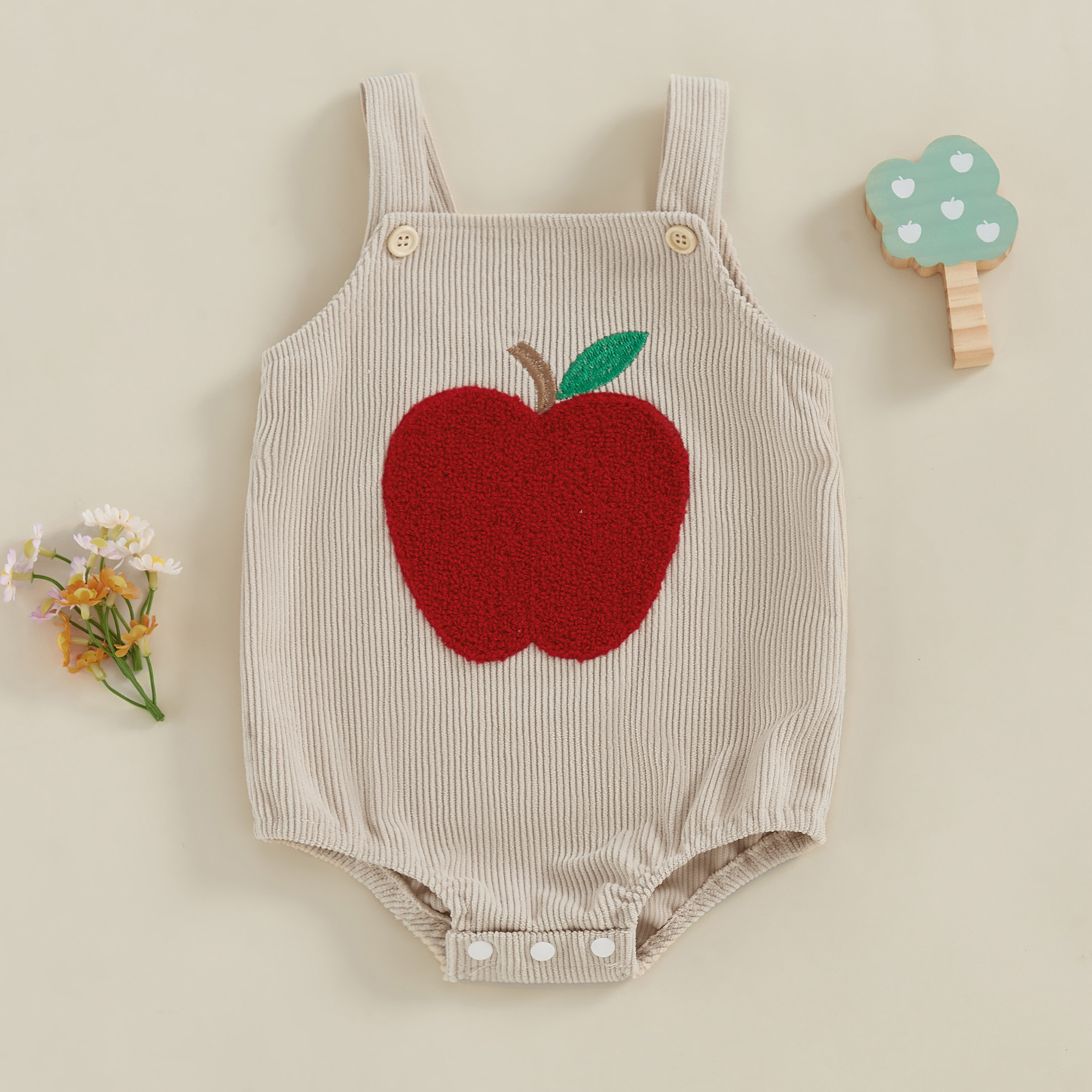 Summer Baby Romper Sleeveless  - Embroidery Lady Bug avis et prix