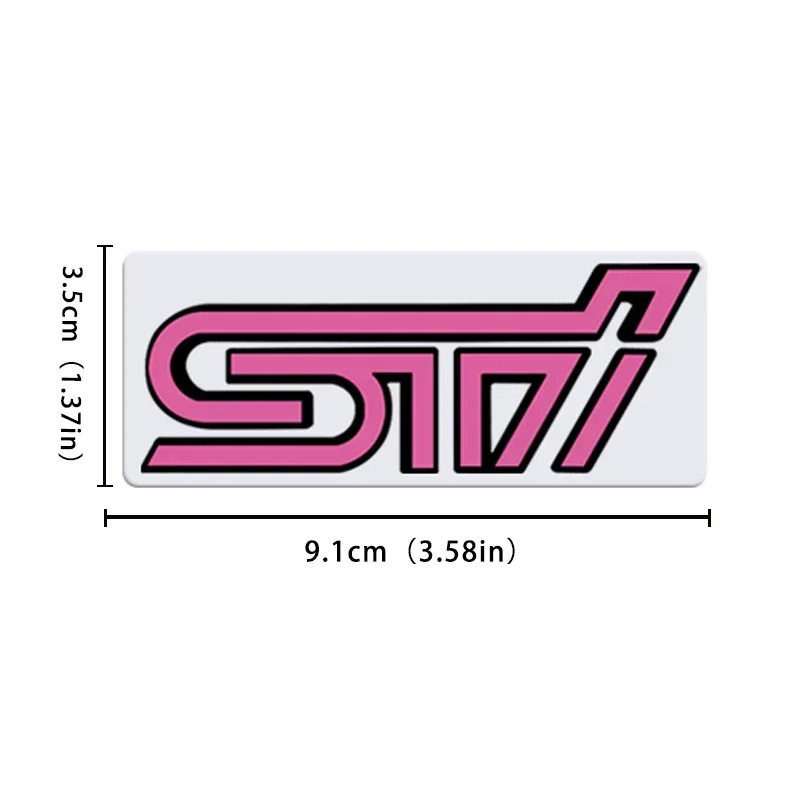 3D Metal for Subaru STI Emblem - Embroidery Legacy avis et prix