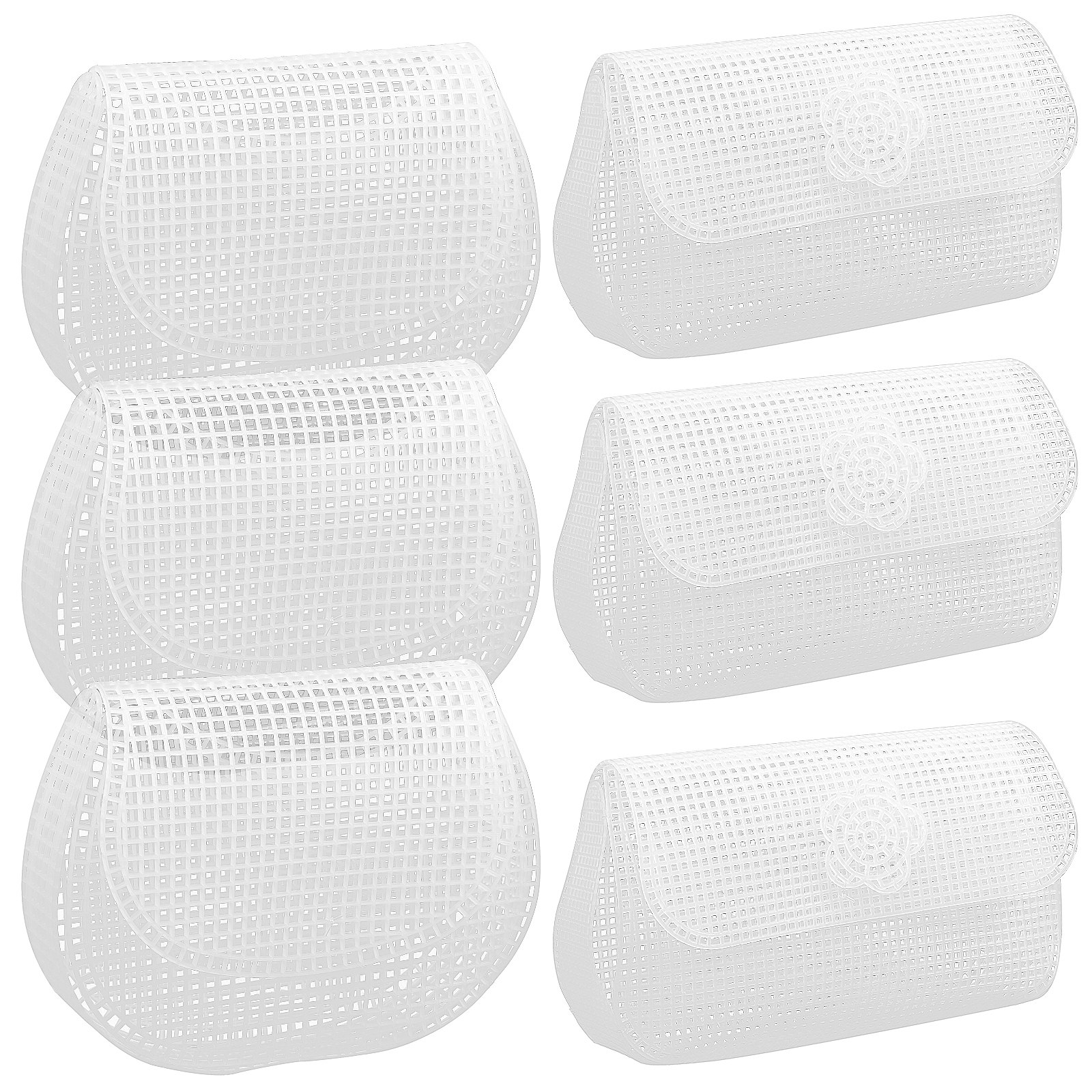 6Pcs Premium Plastic Mesh Canv - Embroidery Sheet avis et prix