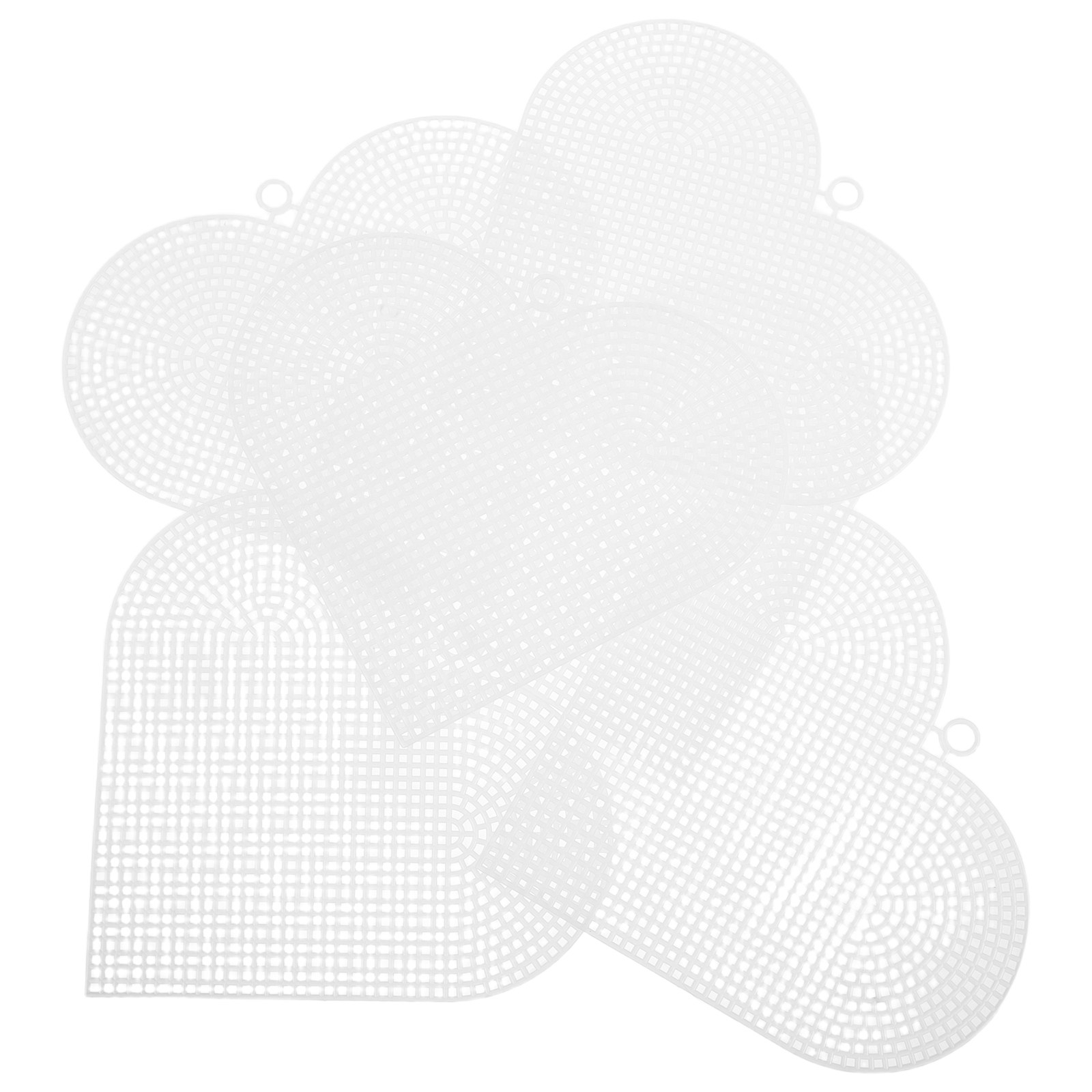 6Pcs Plastic Mesh Sheets Clear - Embroidery Sheet avis et prix